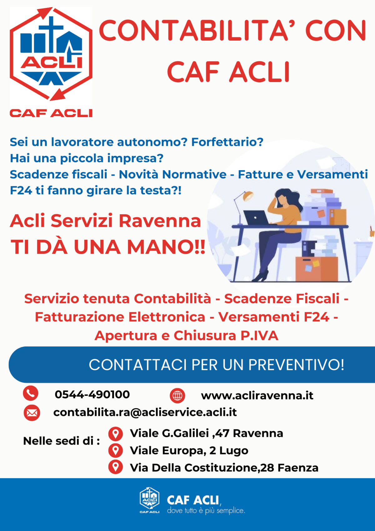 Contabilità con Caf Acli